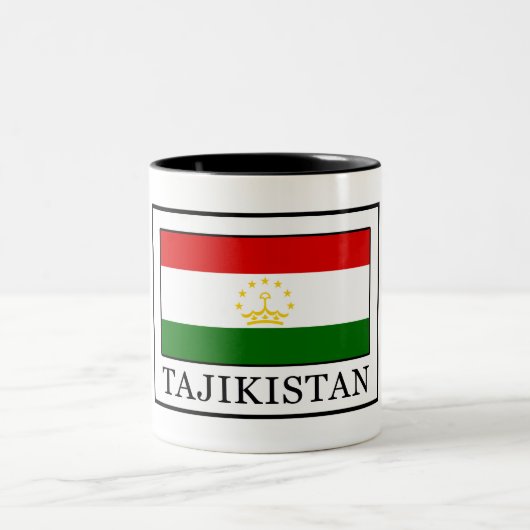 Tasse 2 Couleurs Tadjikistan (Centre)