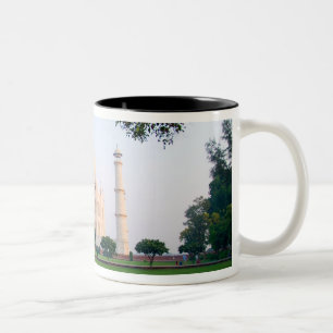 Tasse 2 Couleurs Taj Mahal au lever du soleil l'un des merveilles d