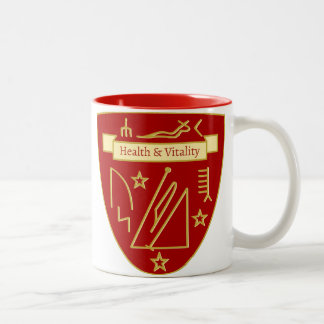 Tasse 2 Couleurs Talisman Personnalisé Vitalité & Bien-être