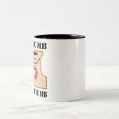 Tasse 2 Couleurs Talk Dumb Obtenez Le Pouce #USAPatriotGraphics © (Centre)
