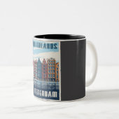 Tasse 2 Couleurs Talking Heads Retro Gig (Devant droit)