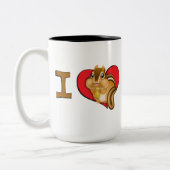 Tasse 2 Couleurs Tamia du coeur I (Gauche)