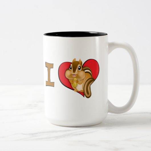 Tasse 2 Couleurs Tamia du coeur I (Droit)