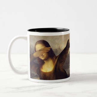 Tasse 2 Couleurs Tamponner de Mona Lisa
