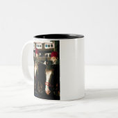 Tasse 2 Couleurs Tandem du Cheval (Devant gauche)