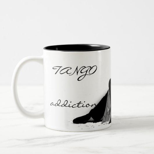 TASSE 2 COULEURS TANGO ADDICTION (Gauche)