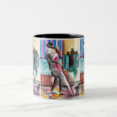 Tasse 2 Couleurs Tango de ronronnement - Ronroneando (Centre)