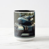 Tasse 2 Couleurs Tank d'une réalité alternative (Centre)