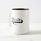 Tasse 2 Couleurs Tante et la tante Bestie Personalized svg (Devant gauche)