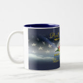 Tasse 2 Couleurs Tante fière de marine (Gauche)