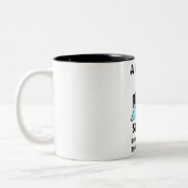TASSE 2 COULEURS TANTE SHARK DOO DOO DOO (Gauche)