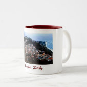 Tasse 2 Couleurs Taormina, Sicile (Devant droit)