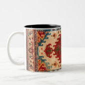 Tasse 2 Couleurs Tapis Oriental (Gauche)