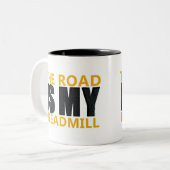 Tasse 2 Couleurs Tapis roulant (Devant gauche)