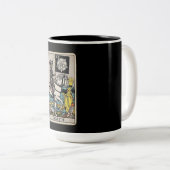 Tasse 2 Couleurs Tarot de la Mort (Devant droit)
