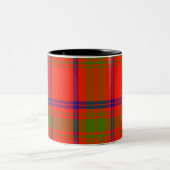 Tasse 2 Couleurs Tartan d'écossais de Ross (Centre)
