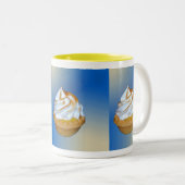 Tasse 2 Couleurs Tarte Tryptich de citron (Devant droit)