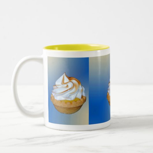 Tasse 2 Couleurs Tarte Tryptich de citron (Gauche)