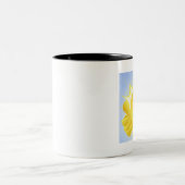 Tasse 2 Couleurs Tasse_ Bonjour (Centre)
