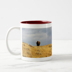 Tasse 2 Couleurs Tasse-Buffle 2 du Wyoming