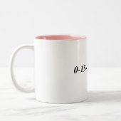 Tasse 2 Couleurs "Tasse d'ISBN de princesse Bride" (Gauche)