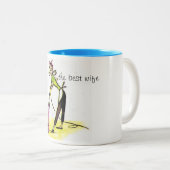 Tasse 2 Couleurs tasse, meilleure, épouse (Devant droit)