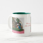 Tasse 2 Couleurs Tasse/Noël/nativité (Devant gauche)