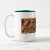 Tasse 2 Couleurs Tasse, perroquets en abondance (Gauche)