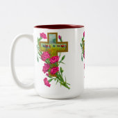 Tasse 2 Couleurs Tasse/tasse à fleurs tropicales 7 (Gauche)