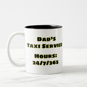 Tasse 2 Couleurs Taxi de papa