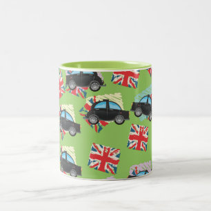 Tasse 2 Couleurs taxi noir