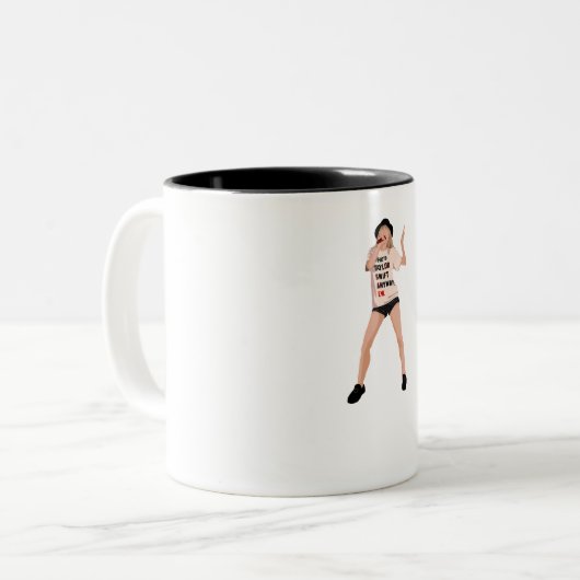 Tasse 2 Couleurs taylor swift10 (Devant gauche)