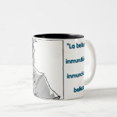 Tasse 2 Couleurs Taza (Devant droit)