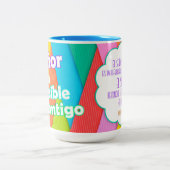 Tasse 2 Couleurs Taza Bicolor (Centre)