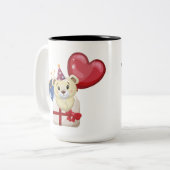 Tasse 2 Couleurs Taza clásica, 15 oz (Devant gauche)