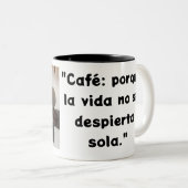 Tasse 2 Couleurs Taza de café (Devant droit)