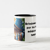 Tasse 2 Couleurs Taza de café (Centre)