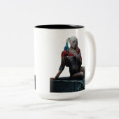 TASSE 2 COULEURS TAZA HARLEY QUINN SENTADA (Devant droit)