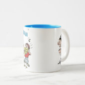 Tasse 2 Couleurs Taza JP y amigos (Devant droit)