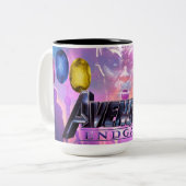 Tasse 2 Couleurs Taza Marvel (Devant gauche)