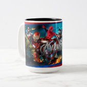Tasse 2 Couleurs Taza Marvel (Devant gauche)