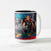 Tasse 2 Couleurs Taza Marvel (Devant droit)
