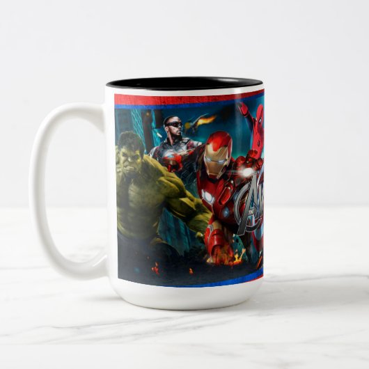 Tasse 2 Couleurs Taza Marvel (Gauche)
