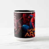 Tasse 2 Couleurs Taza Marvel (Centre)