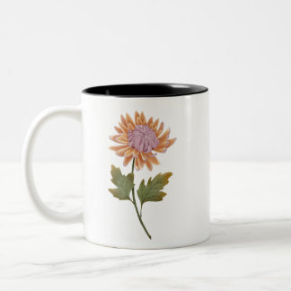 Tasse 2 Couleurs Taza personalizada con bonita flor romantica