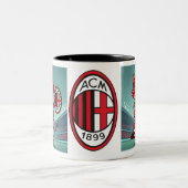 Tasse 2 Couleurs Tazza Milan calcio (Centre)