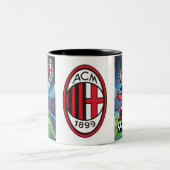 Tasse 2 Couleurs Tazza Milan calcio (Centre)