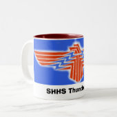 Tasse 2 Couleurs TBird, Thunderbirds de SHHS (Devant gauche)