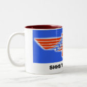 Tasse 2 Couleurs TBird, Thunderbirds de SHHS (Gauche)