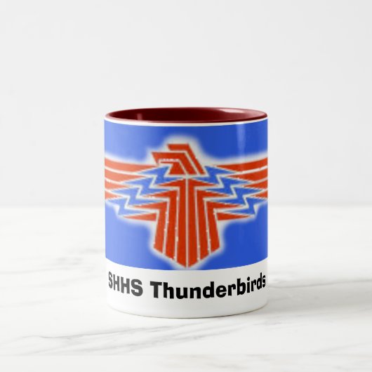 Tasse 2 Couleurs TBird, Thunderbirds de SHHS (Centre)